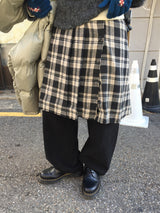 エッセンシャルフリースワイドパンツ (3color)
