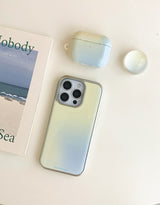 [MADE]レモンソーダ シルバー エポキシ iPhoneケース