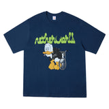 SMOKING DUCK TEE NAVY
