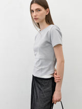 (Z-T-6811)NOVELA SLIM LINE TEE
