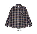 ドーズルーズフィットチェックシャツ