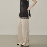 Melrose Satin Basic Pants