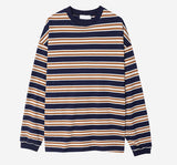 No.1130 CストライプリーズTシャツ (4color)