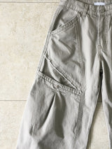 Rivet panel cargo pants