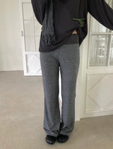 レース バンド ブーツカット パンツ(2c)