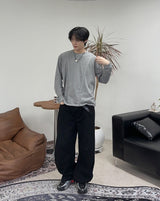 ディーターピグメントカット長袖Tシャツ