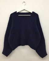 [MD Pick] ハイヤーVネックニット (3color)
