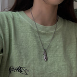[MADE]Feather Necklace