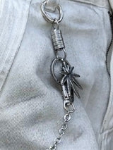 Weed Charm Hook Layered Keychain