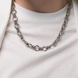 Men's Necklace Stainless Steel_CLEF DIRECTION NEC