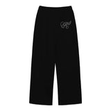 R ドットウィングミニワンタックワイドスウェットパンツ (2color)