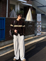 ASCLO ワンタックワイドストリングパンツ (5color)