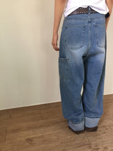 Sea Pocket Straight Denim (1color)