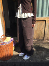 アンカストリングポケットパンツ (3color)