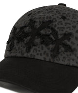 LEOPARD CROSS STAR CAP