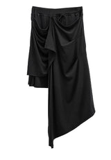 Pinched Drape Skirt