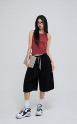 [U-BASIC] Pose Scene Ribbed Sleeveless