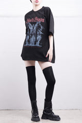 (Unisex) ラジエルプリントオーバーフィットTシャツ