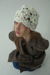 GLAM CHECK DOUBLE JACKET_BEIGE