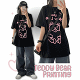 メルディンベアオーバーサイズフィット半袖Tシャツ