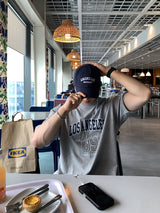 Look ラファークイックドリーcLAグラフィックレタリングオーバーサイズショートスリーブTシャツ