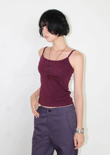 CURVE LINE SLIM SLEEVELESS