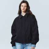 NICOLE OVERSIZED BLOUSON JUMPER_BLACK