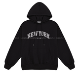  Glife New York Embroidery Overfit Happo Hoodie