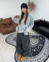 Dust leopard pants