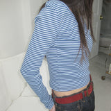 GEEK stripe long sleeve