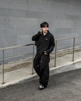 ネヴィスコットンワイドカーブドパンツ