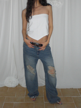 Tin vintage denim