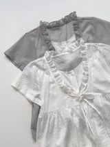 Kelly Layered Short Sleeve Blouse
