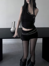 studded belt festival set