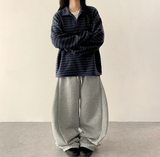 Momo Dangala Loose Fit Collar Sweatshirt