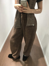 Jacquard Winter Jogger Pants (2color)