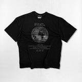グレーアースオーバーフィットTシャツ - 4COLOR