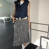 迷彩ミリタリーミディスカート