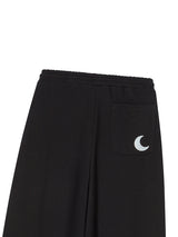 MOON SWEAT PANTS BLACK