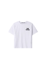 シルケットベーシックTシャツ (BLACK LOGO)