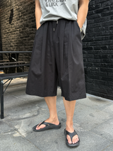 オスクラッシュツータックバミューダパンツ