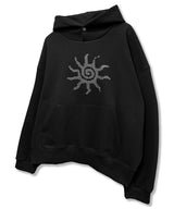 Crystal Sun Hotfix Hoodie_Black