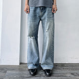Faded Rift Straight Denim