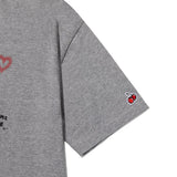 KIRSH X TOKYO CITY ARTWORK T-SHIRT - GRAY  