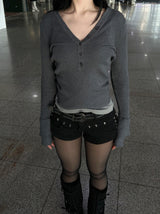 Tulip Slim Rib Inner Tee
