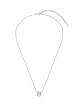 26SS★ Ice Cushion Silver Necklace