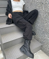 スウェットカーゴパンツ