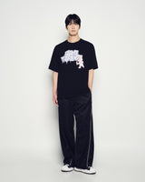 25FW 3D ACベアスプレイショートスリーブTシャツ ブラック