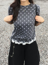 Plain Dot Pigment Short Sleeve (3c)