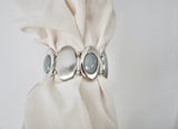 Oval bracelet watch 